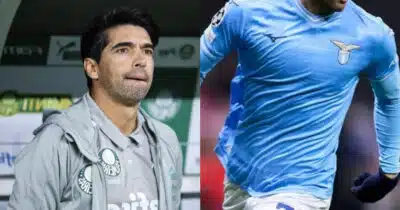 Abel Ferreira exige retorno triunfal de camisa 9 no Palmeiras  (Foto: Reprodução/Montagem TV Foco)