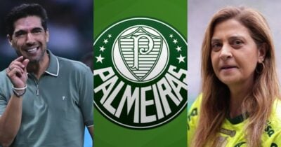 Abel manda buscar e Leila libera PIX por zagueiro no Palmeiras - (Montagem / TV FOCO)