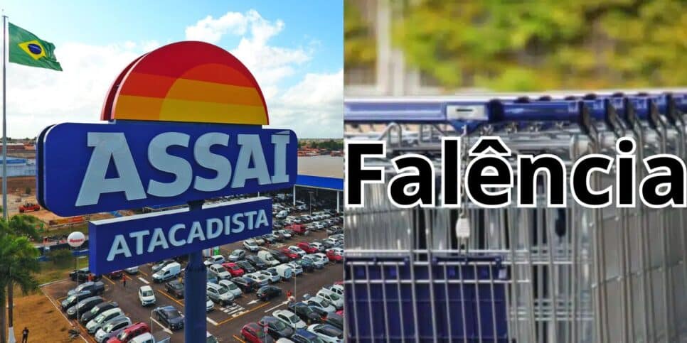 Falência de supermercado rival do Assaí e demissão em massa (Reprodução: Assaí/Divulgação / Montagem TV Foco)