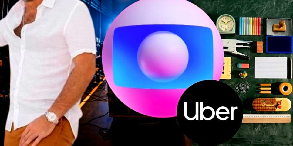 De professora a Uber, conheça os atores da Globo que mudaram de vida (Foto Reprodução/Montagem/Lennita/Tv Foco/Canva/Uber/Globo)