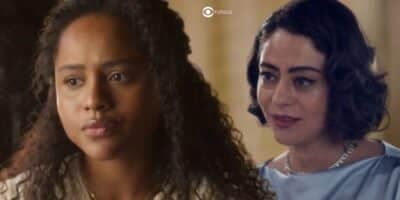 Beatriz e Clarice na trama da Globo (Foto: Reprodução / Globo / Montagem TV Foco)