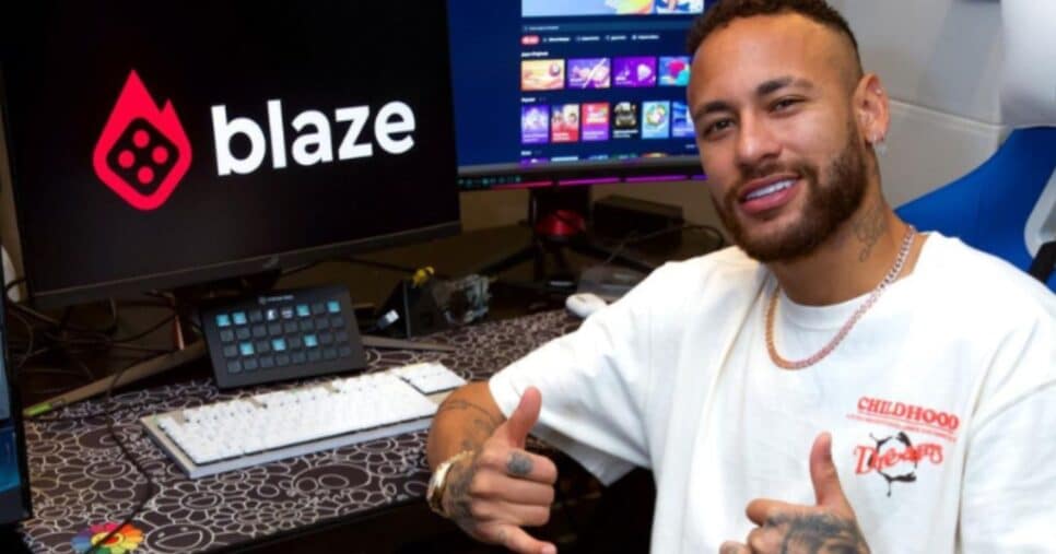 Neymar é garoto propaganda da Blaze - (Foto: Instagram) 