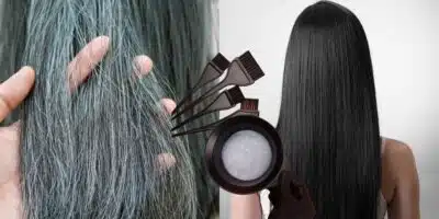 Receita com 4 ingredientes para acabar com o cabelo grisalho (Reprodução: Montagem TV Foco)