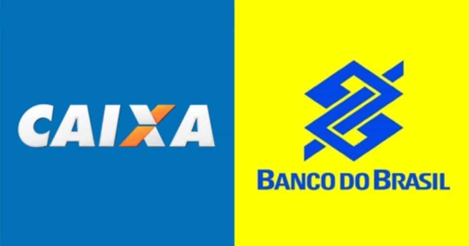 Caixa e Banco do Brasil (Foto: Reprodução/ Internet)