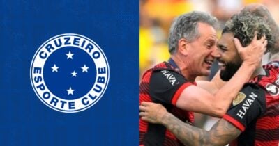 Landim dá rasteira no Cruzeiro e arma renovação com Gabigol  - (Montagem / TV FOCO)