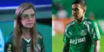 Dudu e Leila no Palmeiras (Foto: Reprodução/Montagem TV Foco)