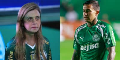 Dudu e Leila no Palmeiras (Foto: Reprodução/Montagem TV Foco)