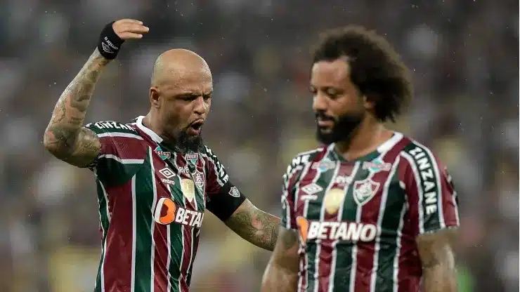 Felipe Melo e Marcelo, do Fluminense - Foto: Internet