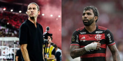 Filipe Luis deve perder mais craques além d Gabigol no Flamengo (Foto: Gilvan de Souza e Marcelo Cortes / CRF/ Thiago Ribeiro/ AGIF)