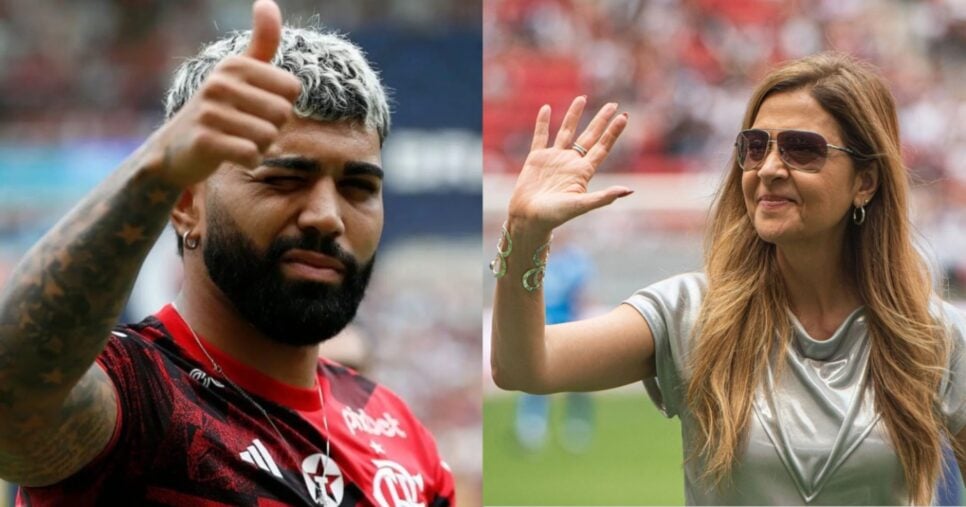 Leila crava desfecho de Gabigol no Palmeiras - (Foto: Montagem / TV FOCO)