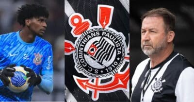 Melo é obrigado a anunciar novo goleiro no Corinthians  - (Montagem / TV FOCO)