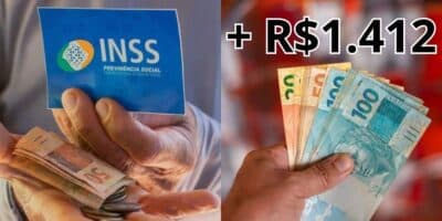 INSS com vitória aos aposentados com mais de R$1.412 hoje (Reprodução: Montagem TV Foco)