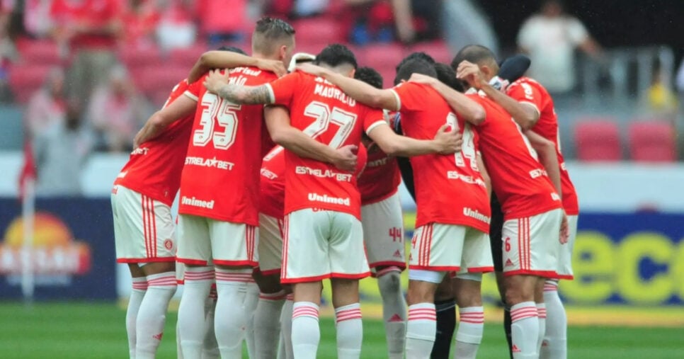 Jogadores do Internacional (Foto: Ricardo Duarte/Internacional)