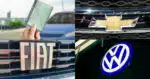 Esses 5 carros, com modelos da Fiat, Chevrolet e Volkswagen estão com IPVA (Foto: Montagem_