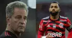  Gabigol e Landim  no Flamengo (Foto: Reprodução/Montagem TV Foco)