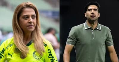 Leila ciente: Abel Ferreira tem demissão aprovada no Palmeiras (Foto: Reprodução/Montagem TV Foco)