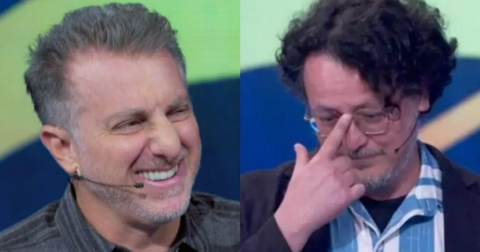 Luciano Huck e Rodrigo Mutuca (Foto: Reprodução/Montagem TV Foco)