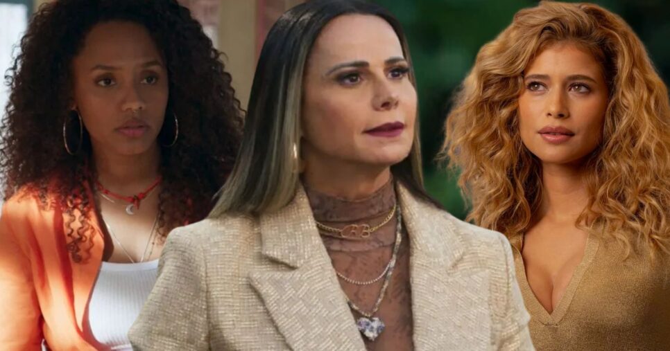 Madalena, Rosana e Roxelle em Volta por Cima (Foto: Reprodução / Globo / Montagem TV Foco)