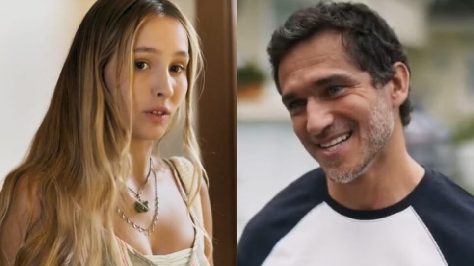 Bruna (Duda Batsow), sobrinha de consideração de Volney, teria um tipo de incesto com o tio (Fotos: Reprodução/ Divulgação, TV Globo/ Montagem TV Foco)