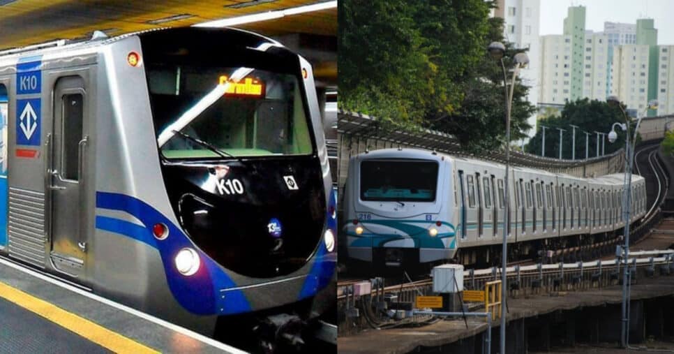 Fim de serviço no metrô atinge em cheio esses usuários de São Paulo (Foto: Montagem)