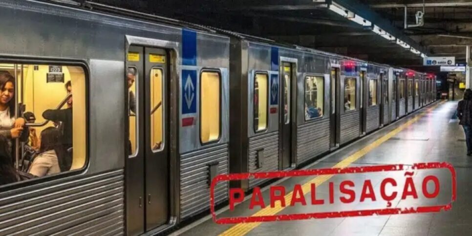 Paralisação geral de linha do metrô no coração de SP é confirmada e aterroriza milhares - Foto: Internet