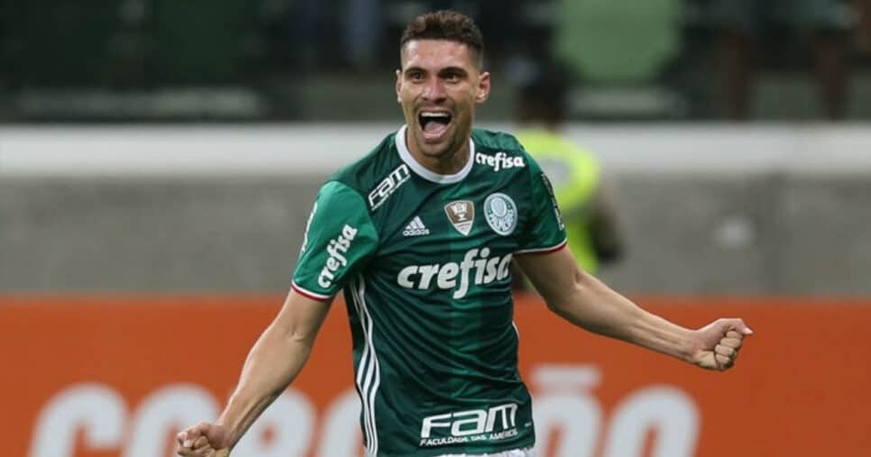 O atual jogador de futebol do América-MG, Moisés (Foto: Cesar Greco/Agência Palmeiras/Divulgação)