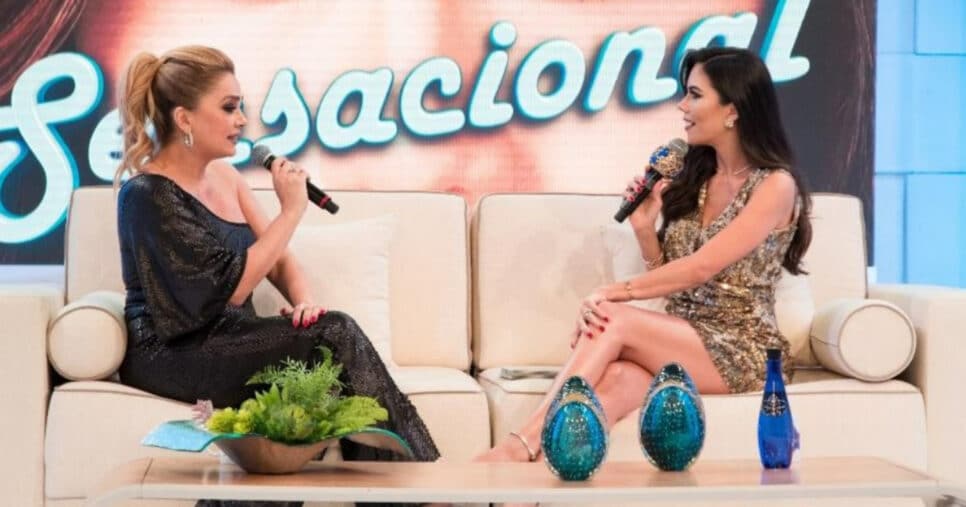 Nani Venâncio no "Sensacional" com Daniela AlbuquerqueI (Foto: Andrea Dallevo/ RedeTV!)