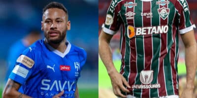 R$40M + Neymar: Santos libera PIX por craque do Fluminense (Foto: Reprodução/Montagem TV Foco)