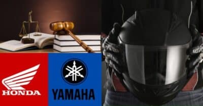 Nova lei do capacete em vigor crava multa pesada aos donos de motos da Yamaha e Honda em 2024 - Foto: Internet