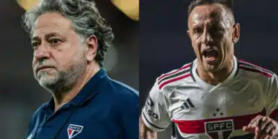 Rafinha, craque de R$9M e +2: São Paulo arma debandada (Foto: Reprodução/Montagem TV Foco)