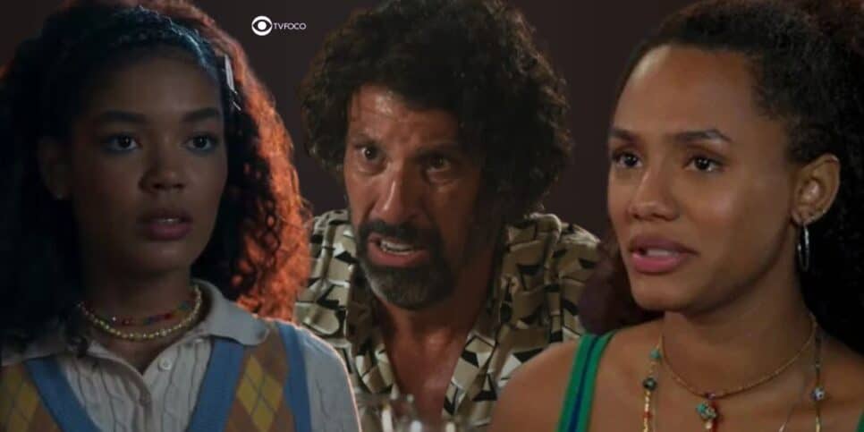 Tati, Osmar e Madá em Volta por Cima (Foto: Reprodução / Globo / Montagem TV Foco)