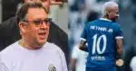  Teixeira crava reforço de peso chegando junto com Neymar no Santos - (Montagem / TV FOCO)