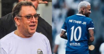 Teixeira crava reforço de peso chegando junto com Neymar no Santos - (Montagem / TV FOCO)