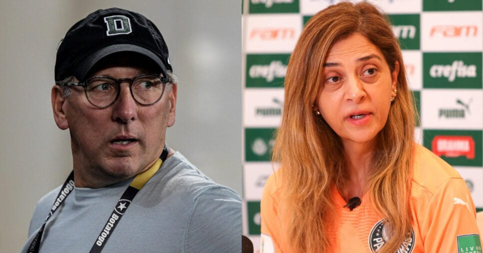 R$33M: Textor libera PIX por camisa 9 de Leila no Palmeiras (Foto: Reprodução/Montagem TV Foco)