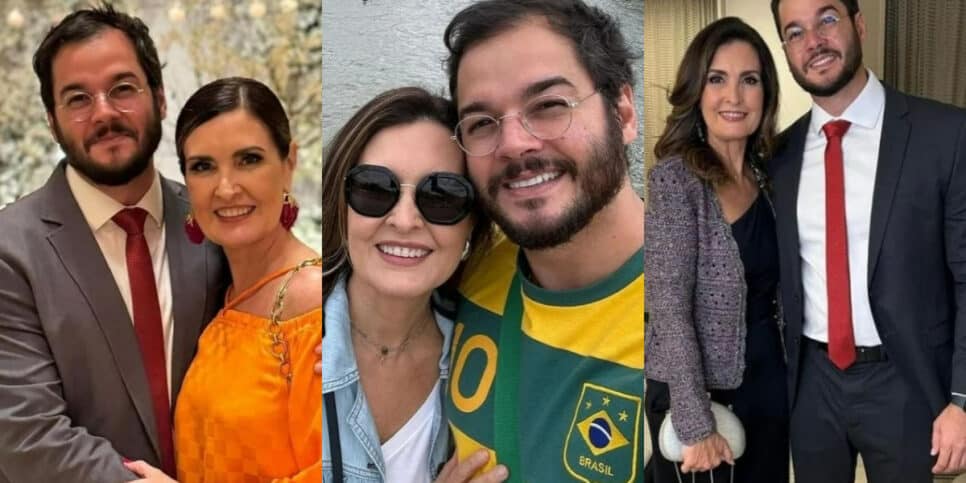 Fátima Bernardes e Túlio Gadêlha (Foto: Reprodução/Montagem TV Foco)