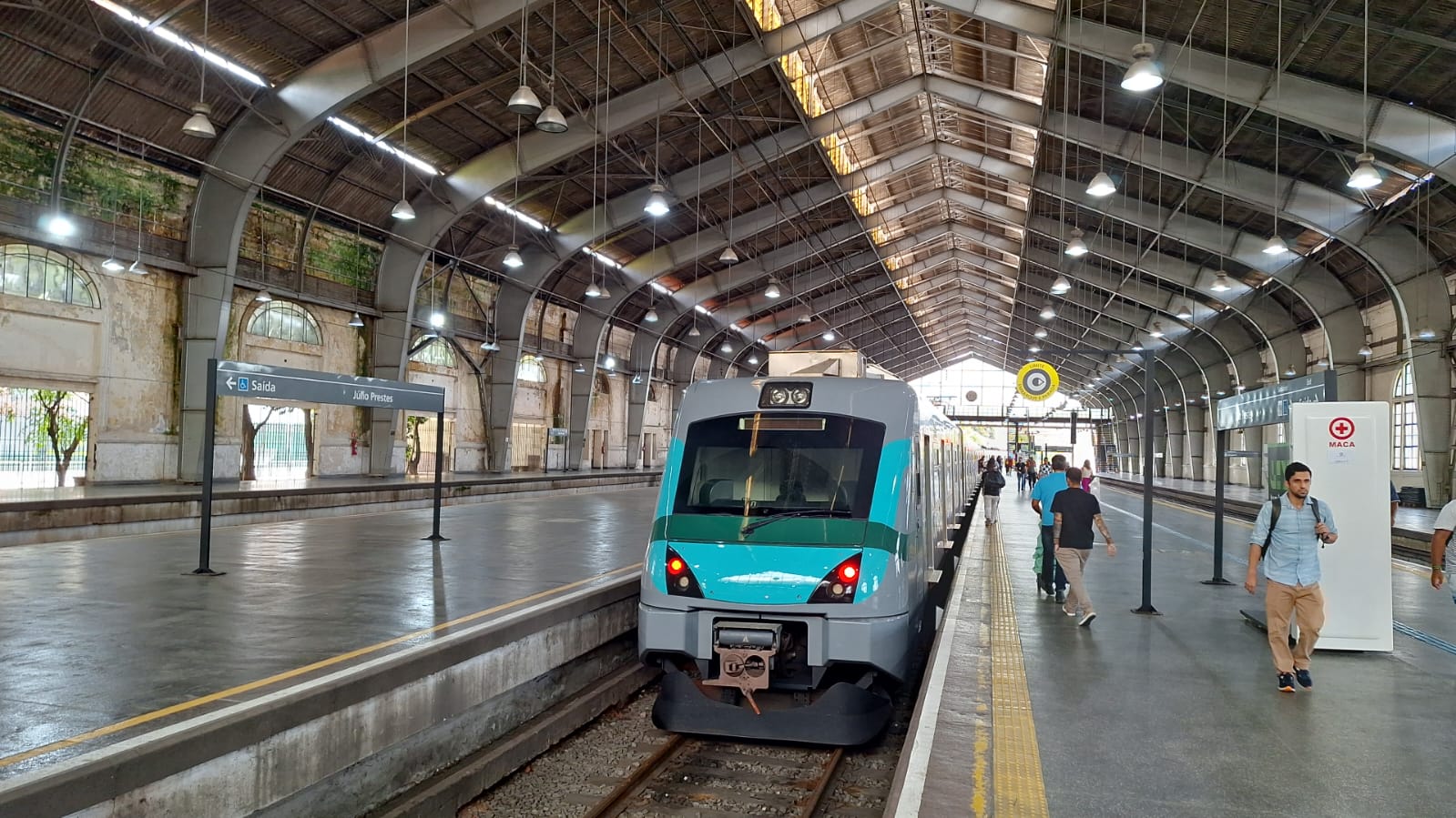 Estação Júlio Prestes, da Linha 8-Diamante - Foto: Internet