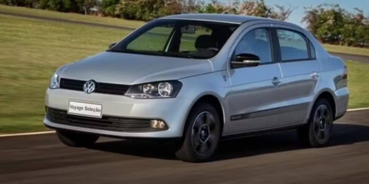 Volkswagen Voyage de 2015 (Reprodução: Volkswagen/Divulgação)