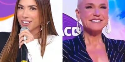 Xuxa Meneghel e Patrícia Abravanel no Teleton (Foto: Reprodução/ Internet)