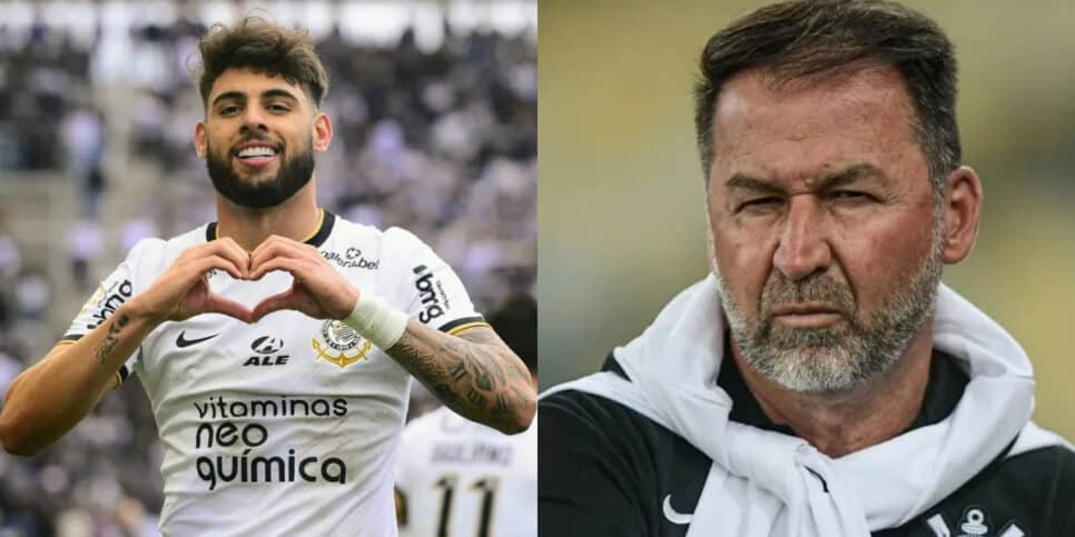 R$68M: Augusto Melo crava sobre saída de Yuri Alberto (Foto: Reprodução/Montagem TV Foco)