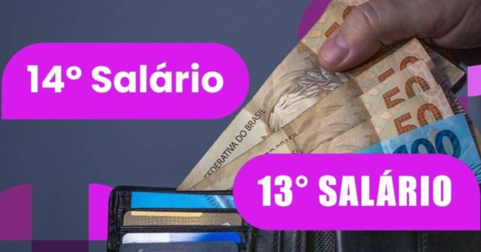 13º salário liberado hoje (11) e pagamento do 14º salário à lista de trabalhadores - Foto: Internet