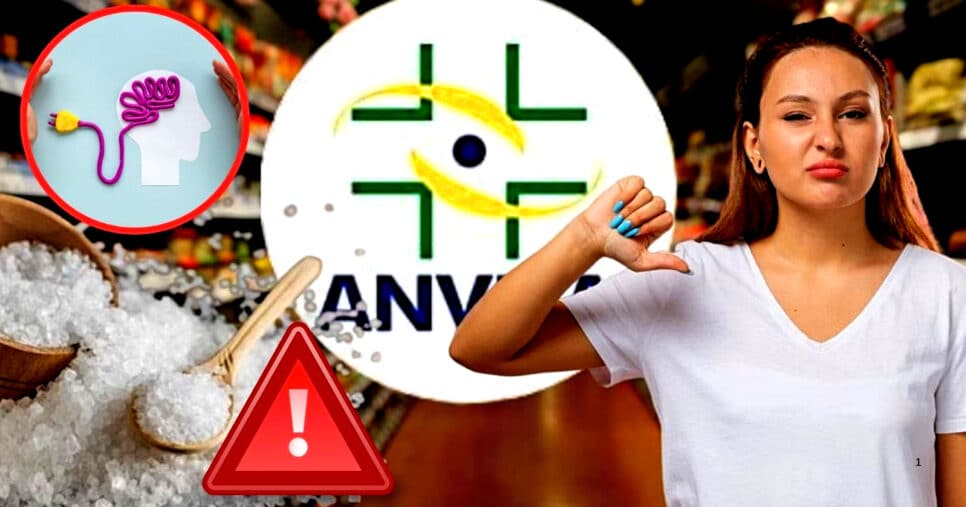 Marca de sal acaba de sair de circulação após decreto da ANVISA (Foto Reprodução/Montagem/Lennita/Canva/ANVISA)