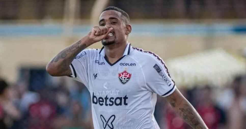 Allerandro, jogador do Vitória (Foto: Reprodução/ Vitória FC)