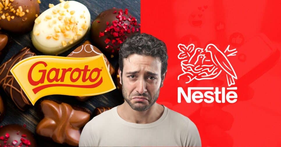 Fim de chocolates da Lacta, Nestlé e Garoto - Foto Reprodução Internet