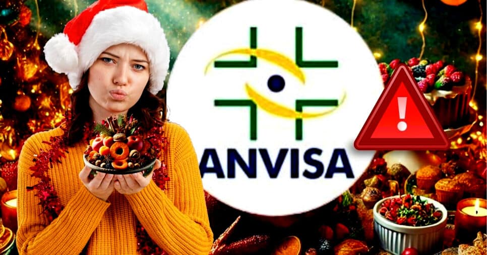 ANVISA emite decreto contra produtonº1 da ceia de natal (Foto Reprodução/Montagem/Tv Foco/Lennita/Pinterest/Canva)