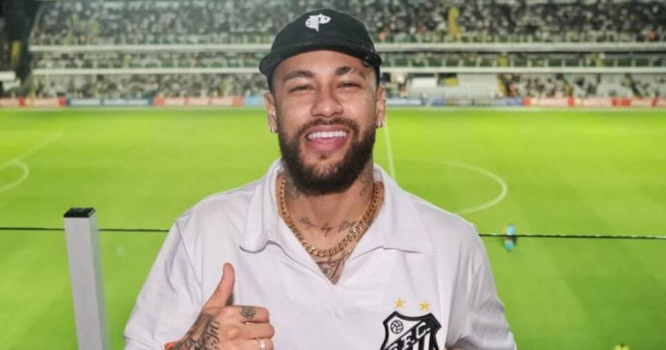 O jogador Neymar (Foto: Divulgação/Santos)