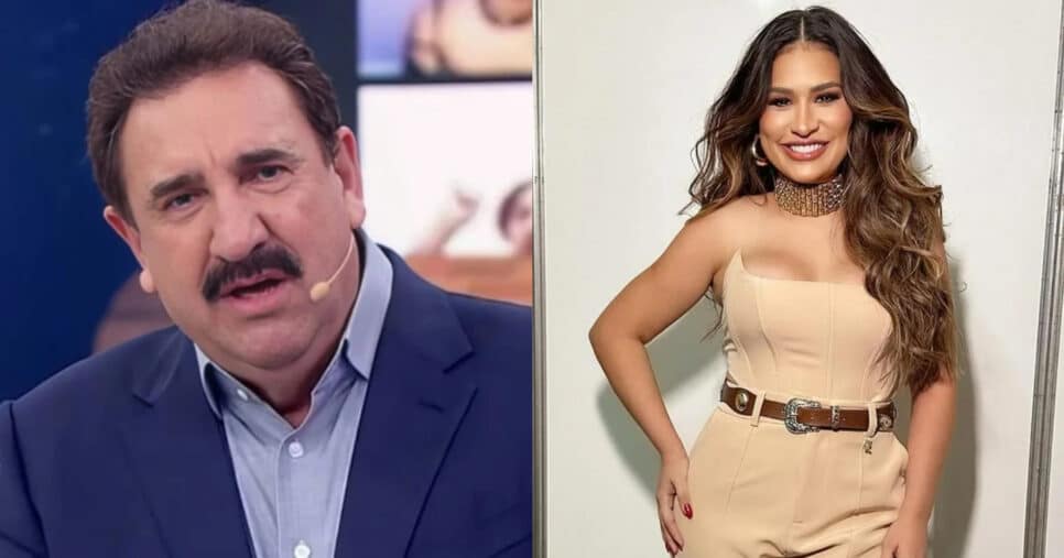 Ratinho expõe estrelismo de Simone Mendes: "Não é bacaninha" (Foto: Reprodução/Montagem TV Foco)