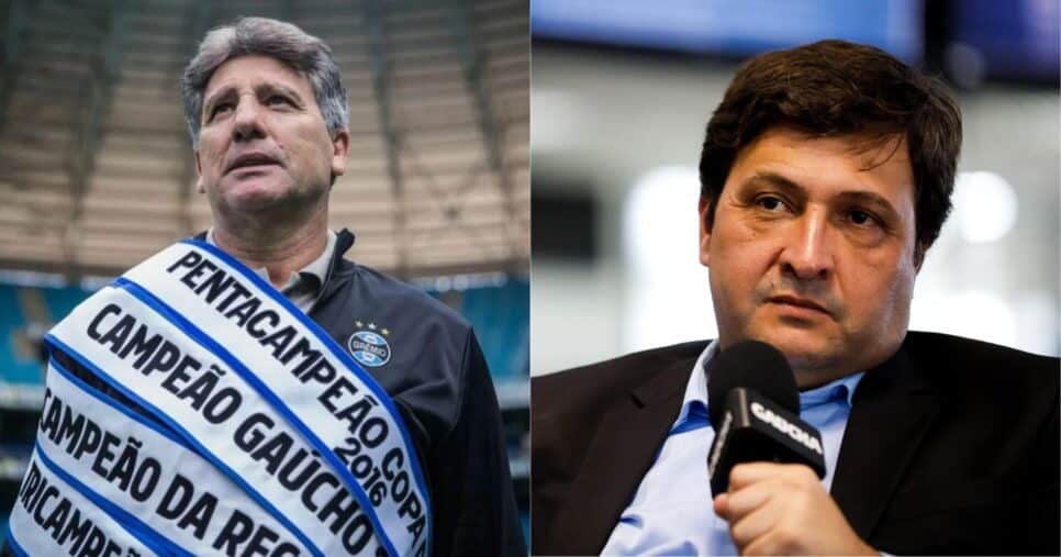 Renato Gaúcho crava veredito sobre adeus no Grêmio em 2025 (Reprodução/Montagem/GE/GZH)