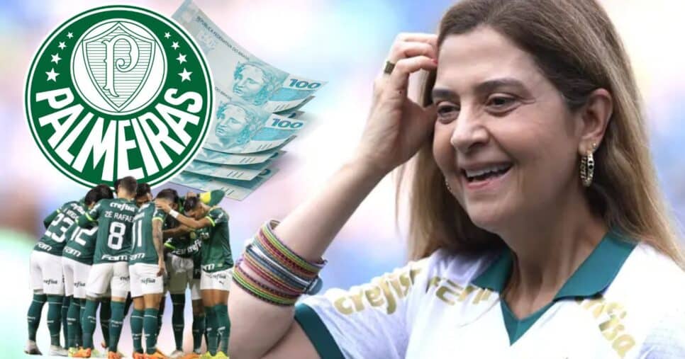 Leila arma 2 viradas no Palmeiras em 2025 (Reprodução/Montagem TV Foco/Canva)