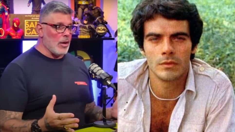 Frota expõe o que fizeram com Mário Gomes (Foto: Reprodução/ YouTube/ Internet/ Motnagem TV Foco)