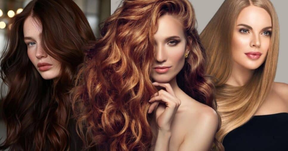 5 cores de cabelo detonam as rugas das 50+ (Foto Reprodução/Montagem/Tv Foco/Canva/Lennita/Pinterest)